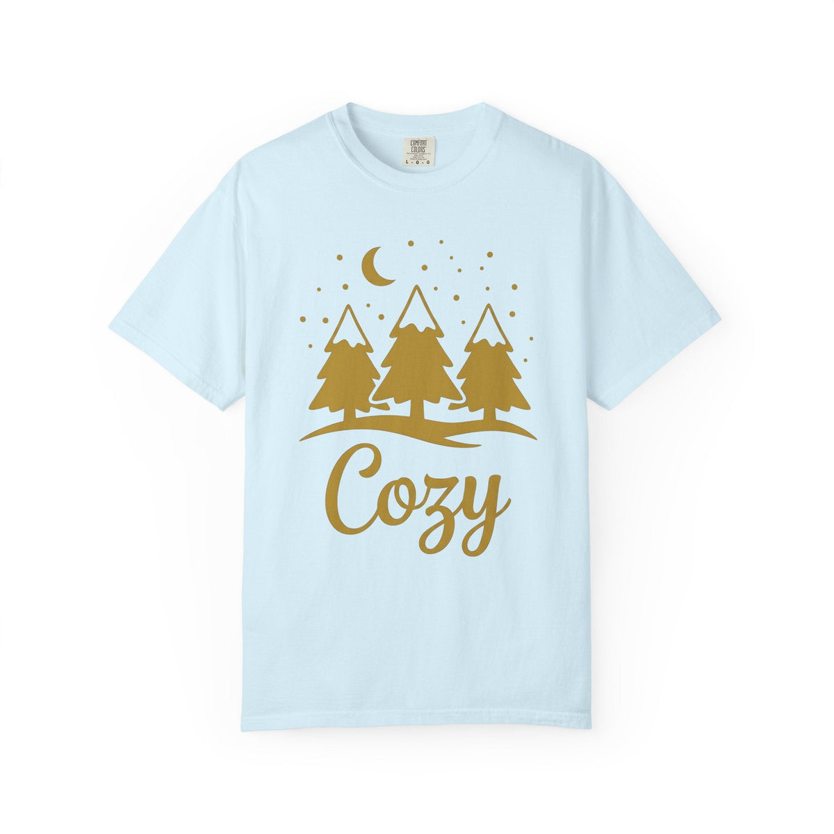 Fir Forest Shirt Christmas Cold Unisex Gift Basic Tee Pine product image 2