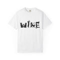 Cat Outline Shirt Animals Unisex Gift Simple Tee Kitten product image 1