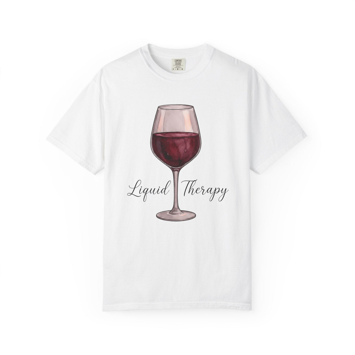 Wine Glass Shirt Joke Unisex Gift Watercolor Tee Goblet product image 1