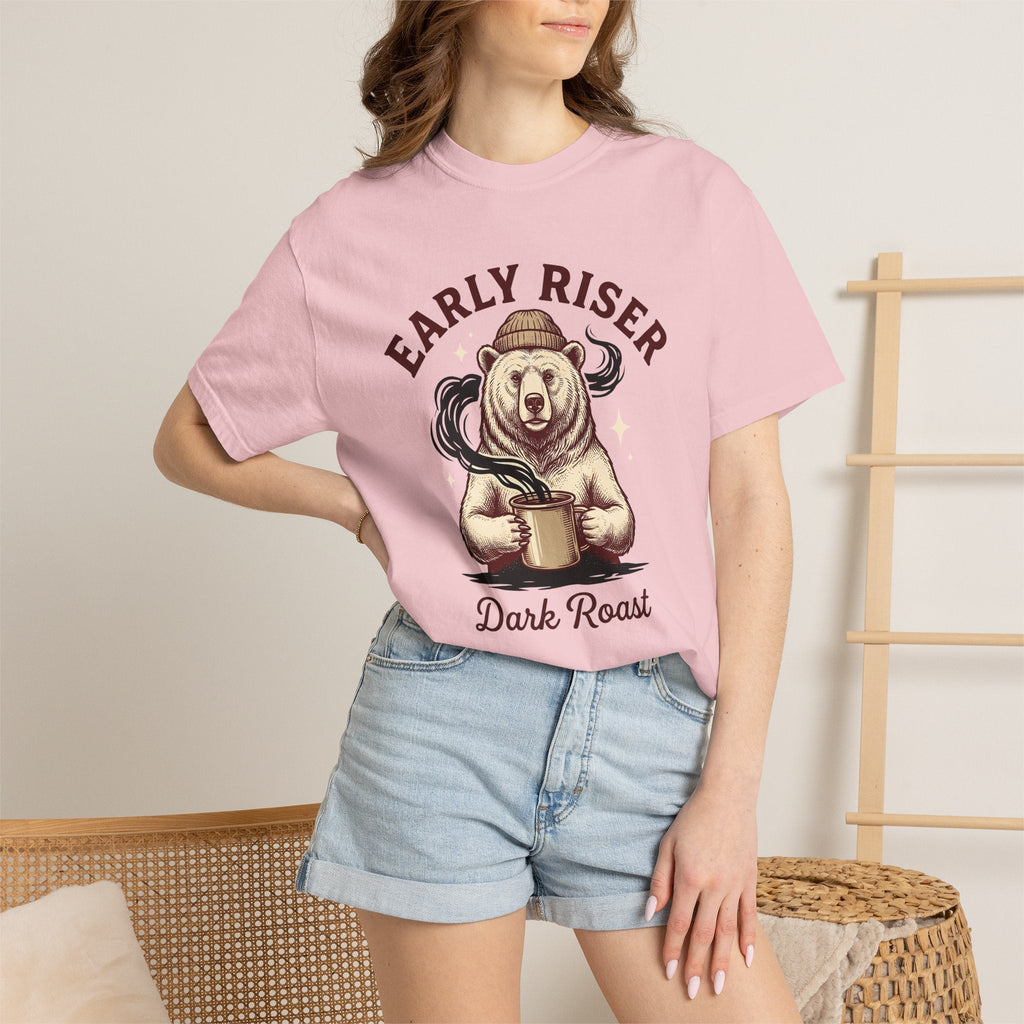 Bear Mug Shirt Coffee Wildlife Unisex Gift Retro Tee Mug T-Shirt Coffee Fan