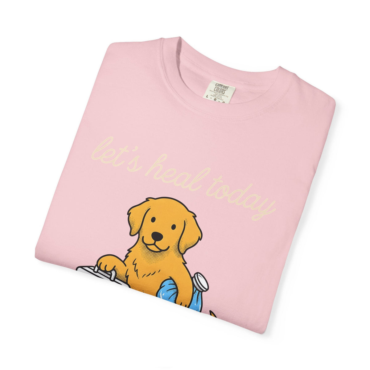 Golden Retriever Shirt Nurses Dog Unisex Gift Cartoon Tee product image 11