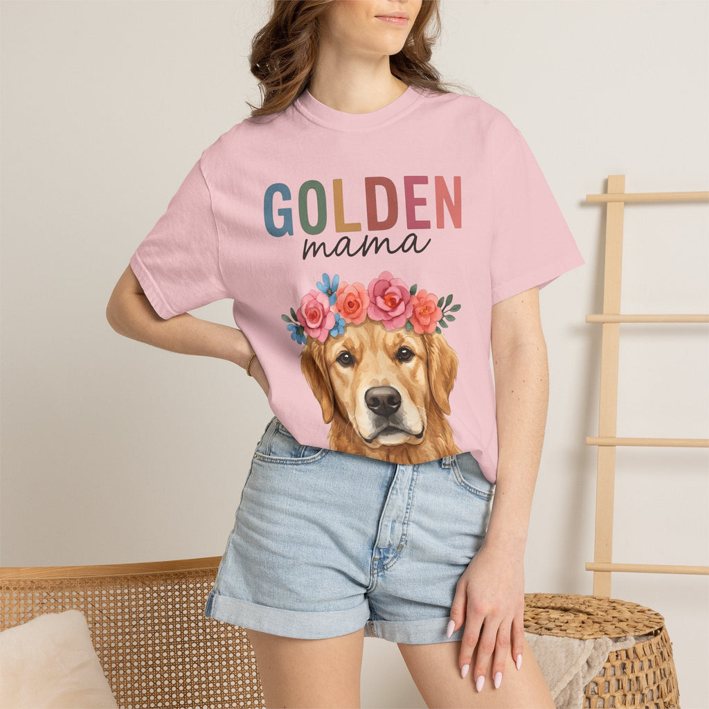 Golden Retriever Shirt Dog Botanical Unisex Gift Hand product image 12