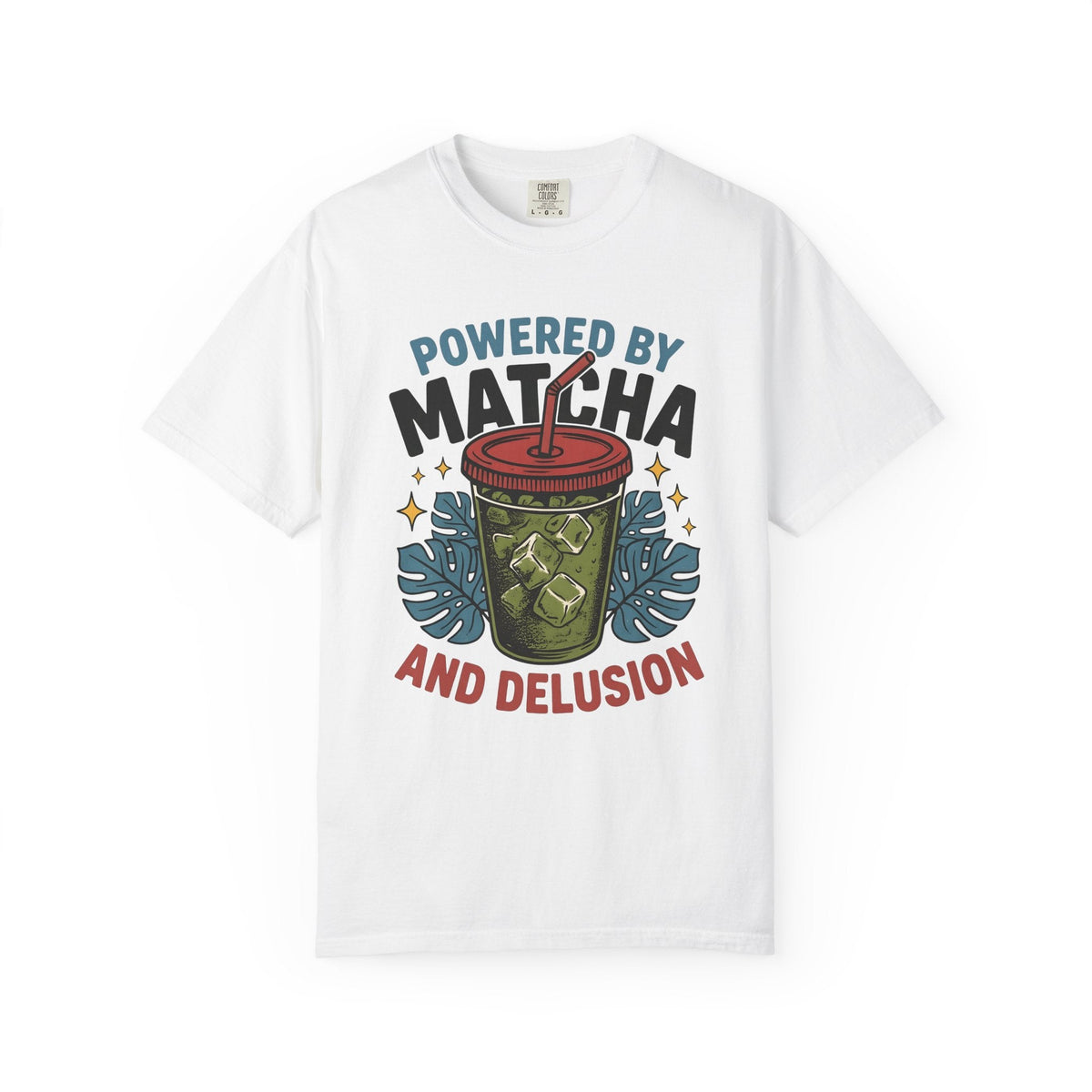 Matcha Beverage Shirt Coffeehouse Gift Women Bold Tee Green product image 1