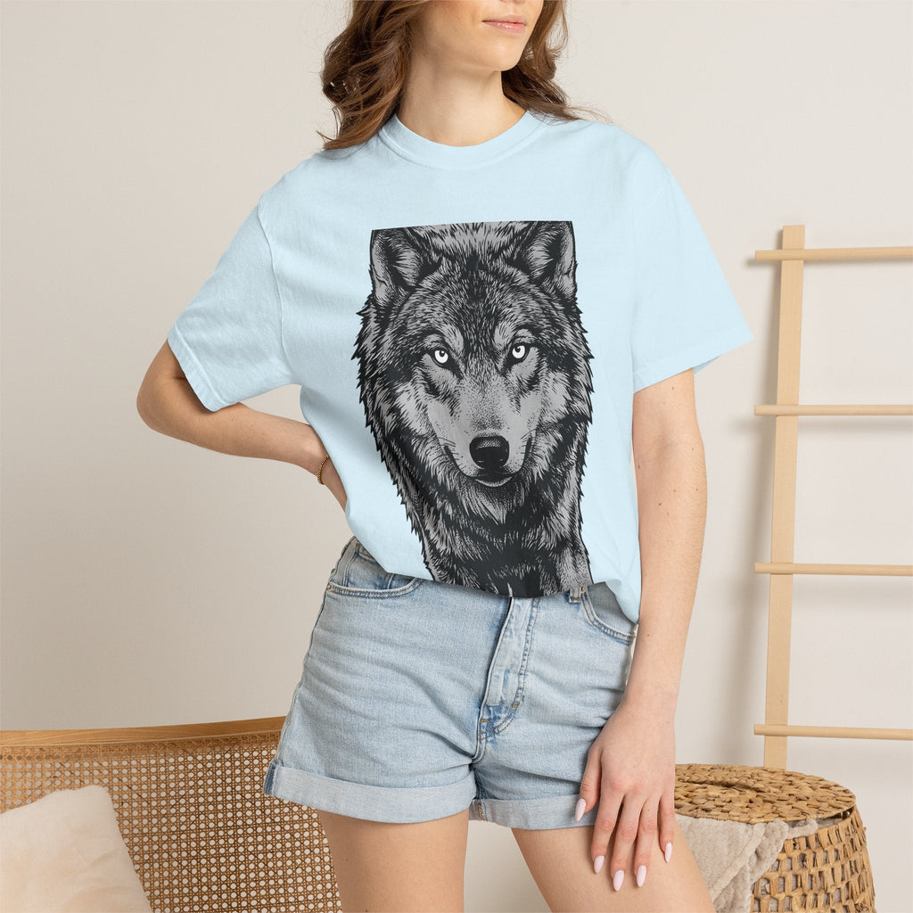 Wolf Drawing Shirt Animals Outdoors Unisex Gift Detailed product image 9
