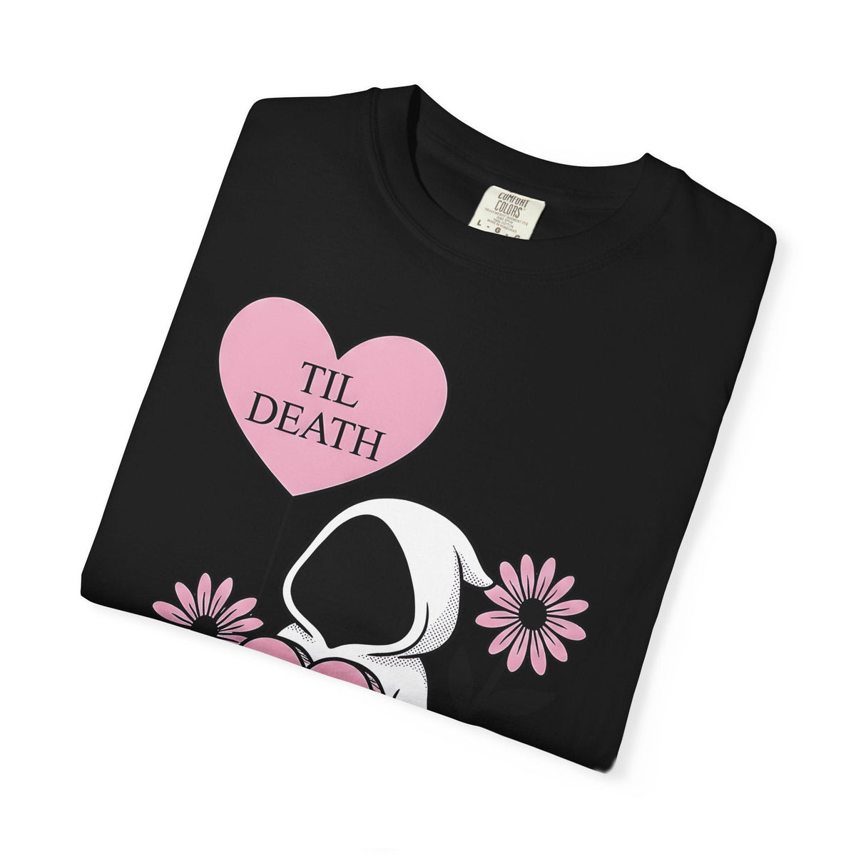 Skull Grim Shirt Halloween Macabre Unisex Gift Line Art Tee product image 15