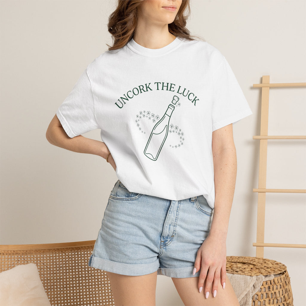Champagne Bottle Shirt St Patrick's Day Alcohol Unisex Gift product image 6