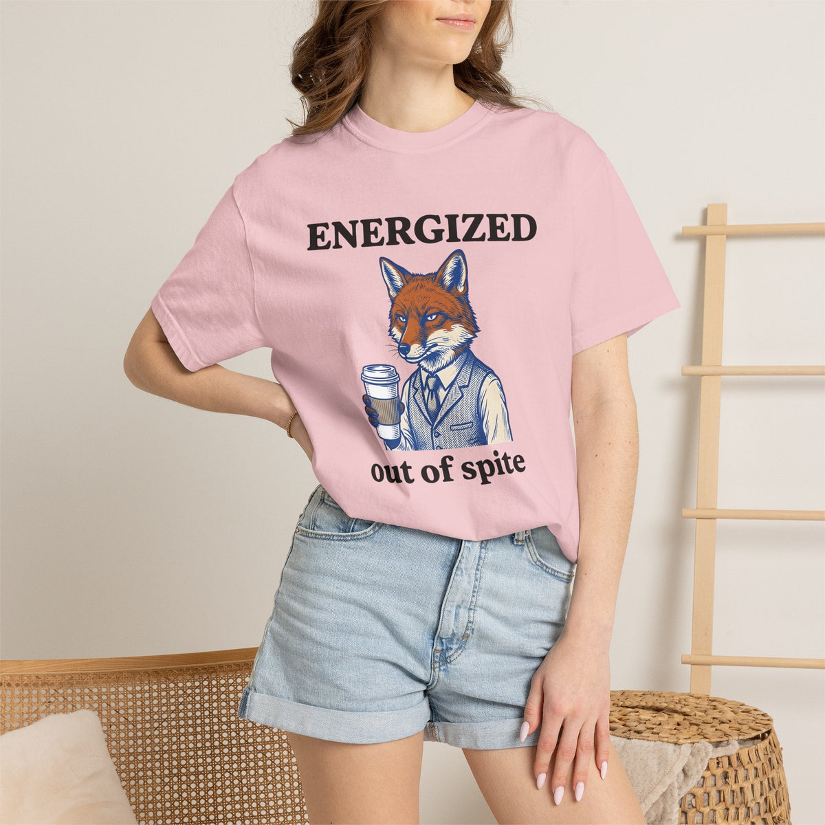 Fox Coffee Mug Shirt Coffee Wildlife Unisex Gift Retro Tee Mug T-Shirt Coffee
