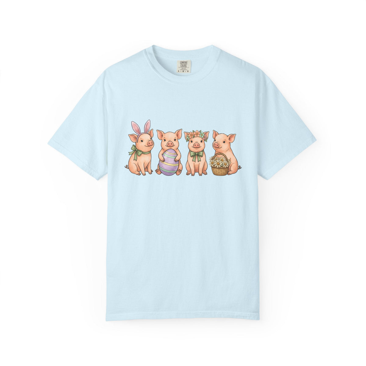 Pig Pack Shirt Easter Beasts Unisex Gift Lovable Tee Piggy product image 2
