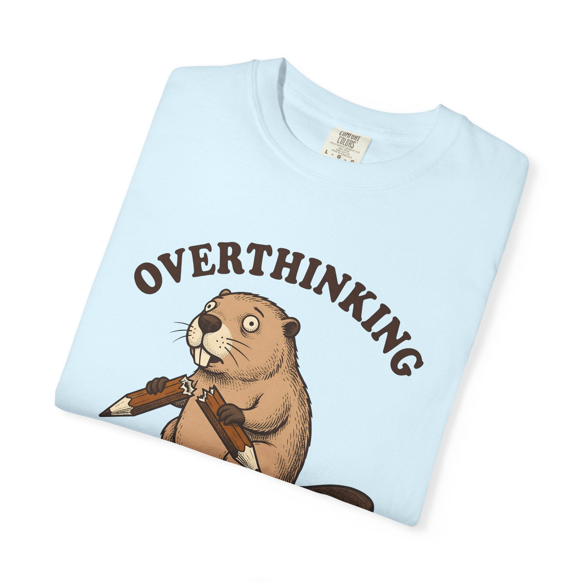 Beaver Drawing Shirt Animals Joke Unisex Gift Doodle Tee product image 8