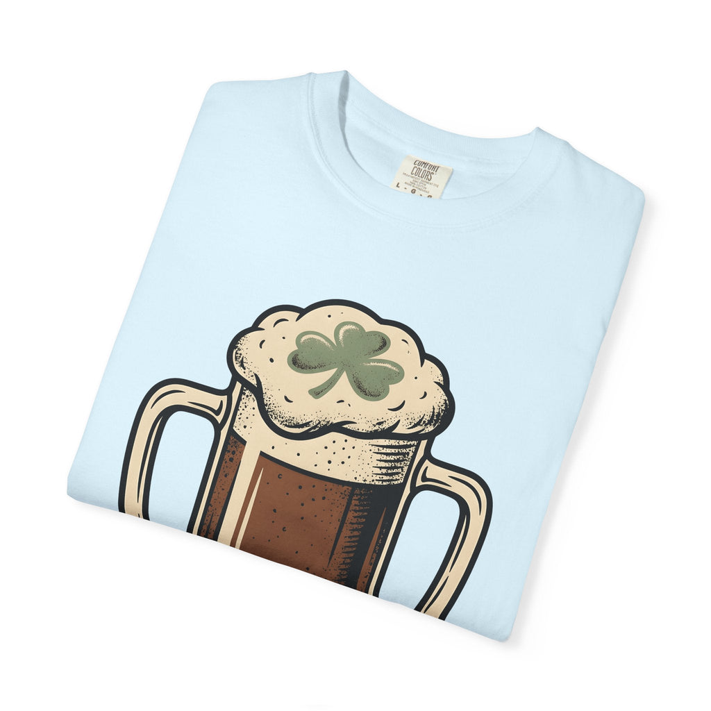 Beer Cup Shirt St Patrick's Day Brew Unisex Gift Old School Tee Pint Glass