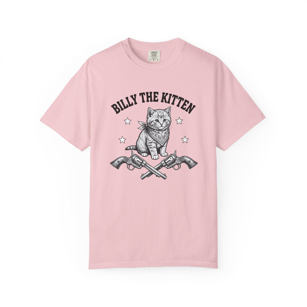 Cowboy Kitten Shirt Cat Western Unisex Gift Vintage Tee product image 3