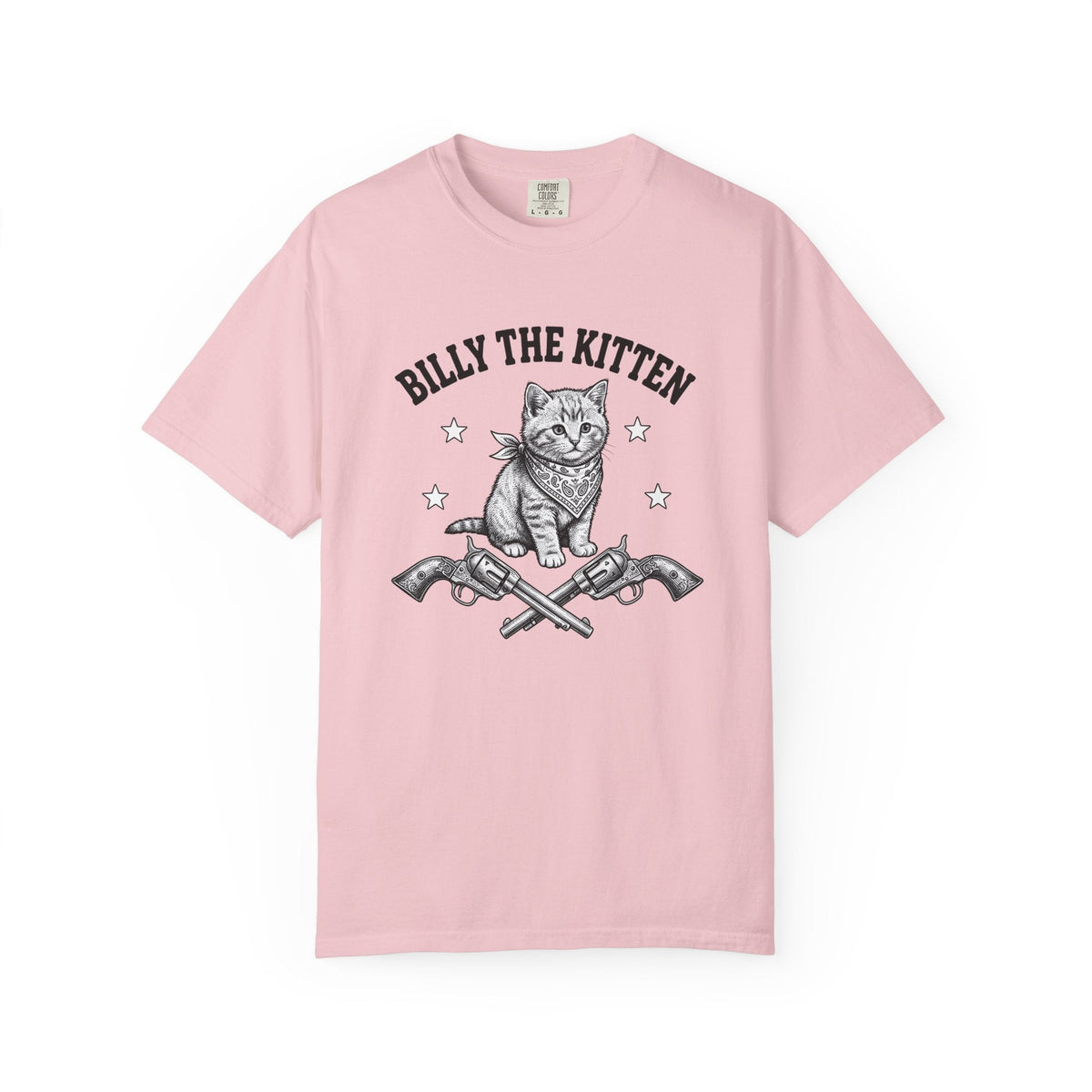Cowboy Kitten Shirt Cat Western Unisex Gift Vintage Tee product image 3