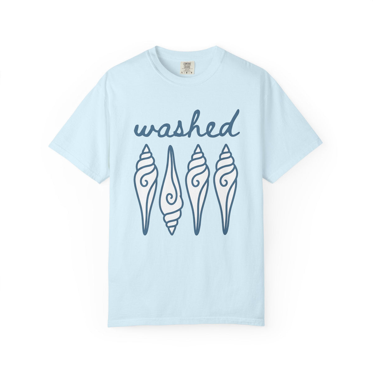 Shell Design Shirt Beach Ocean Unisex Gift Simple Tee product image 2