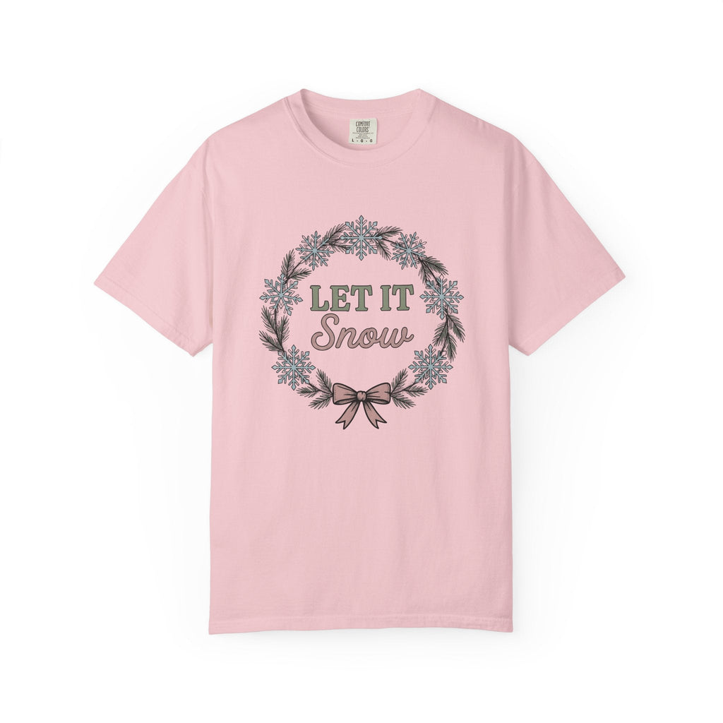 Snowflake Ring Shirt Christmas Cold Unisex Gift Cartoon Tee Jewelry T-Shirt Xmas
