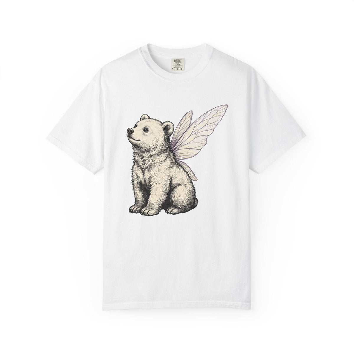 Fairy Bear Shirt Cute Fantasy Unisex Gift Whimsical Tee product image 1