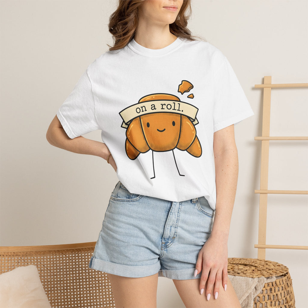 Croissant Character Shirt Desserts Breakfast Unisex Gift product image 6
