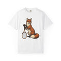 Fox Tennis Racquet Shirt Sports Fauna Unisex Gift Old product image 1