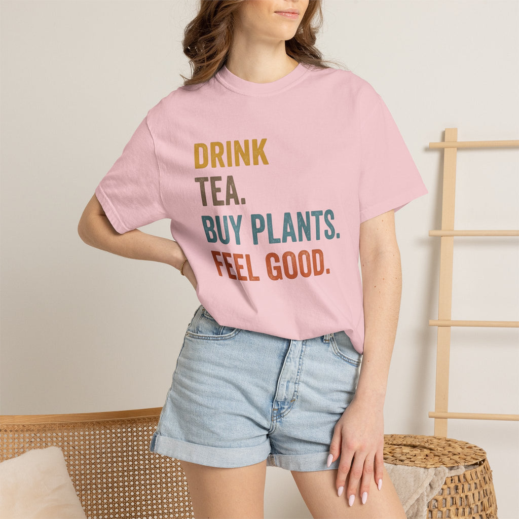 Bold Text Graphic Shirt Tea Wellness Unisex Gift Modern Tee product image 12