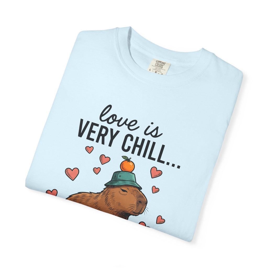 Capybara Drawing Shirt Valentines Day Creature Unisex Gift product image 8