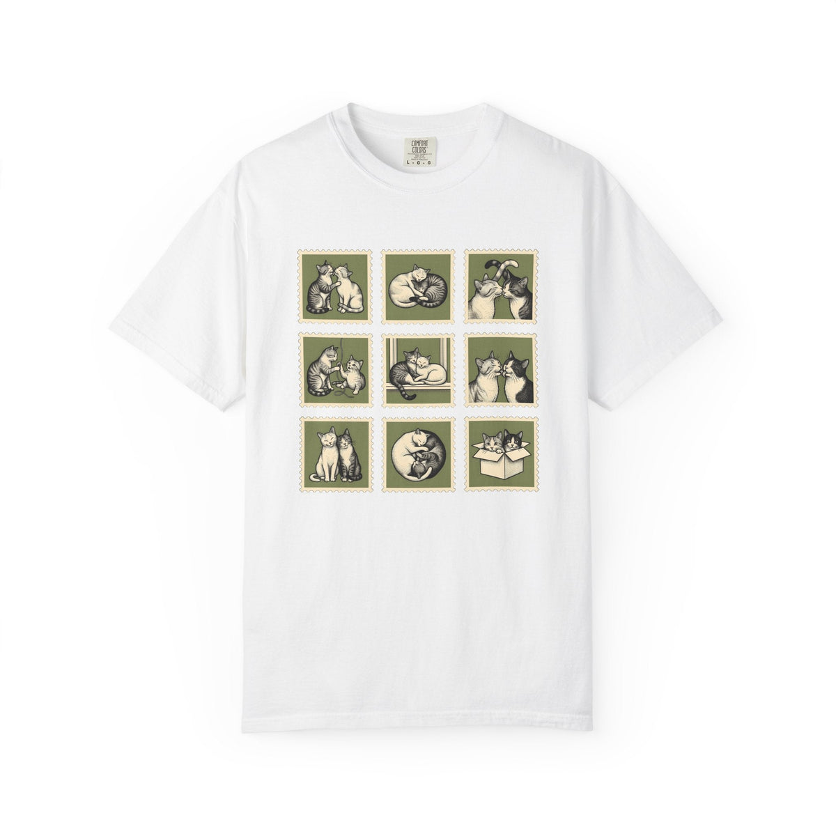 Kitty Couple Shirt Cat Mammals Unisex Gift Rustic Tee product image 1