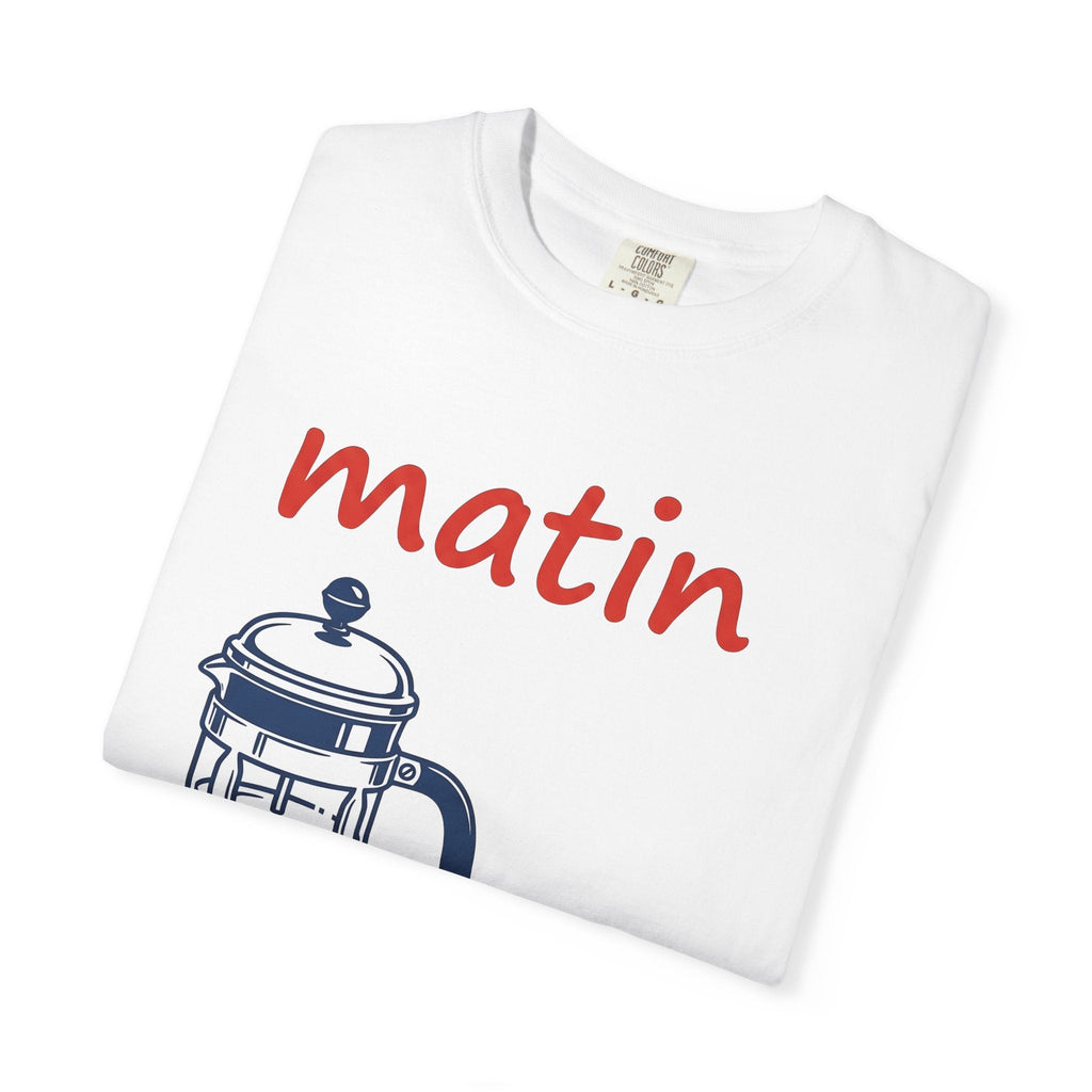 French Press Shirt Coffee Breakfast Unisex Gift Line Art product image 5