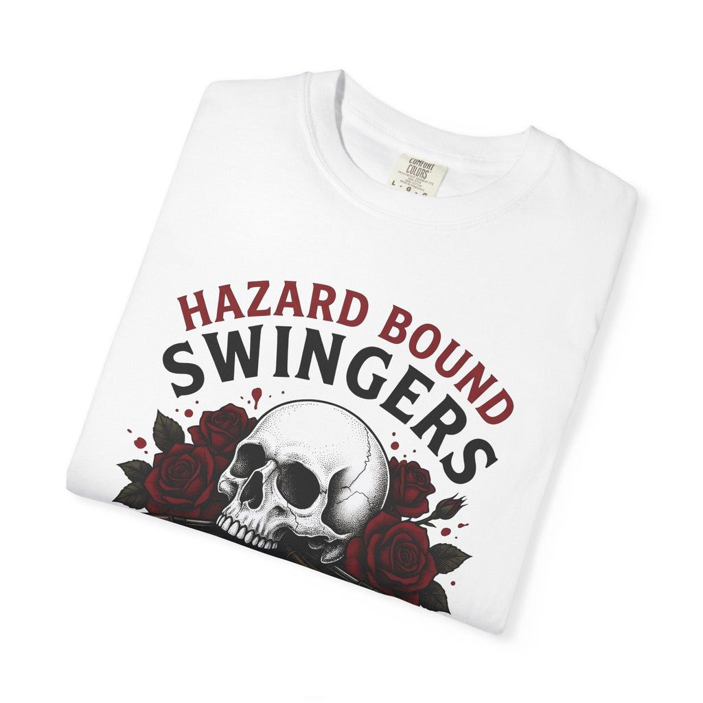 Skull Rose Golf Clubs Shirt Fun Unisex Gift Illustrative Tee product image 5