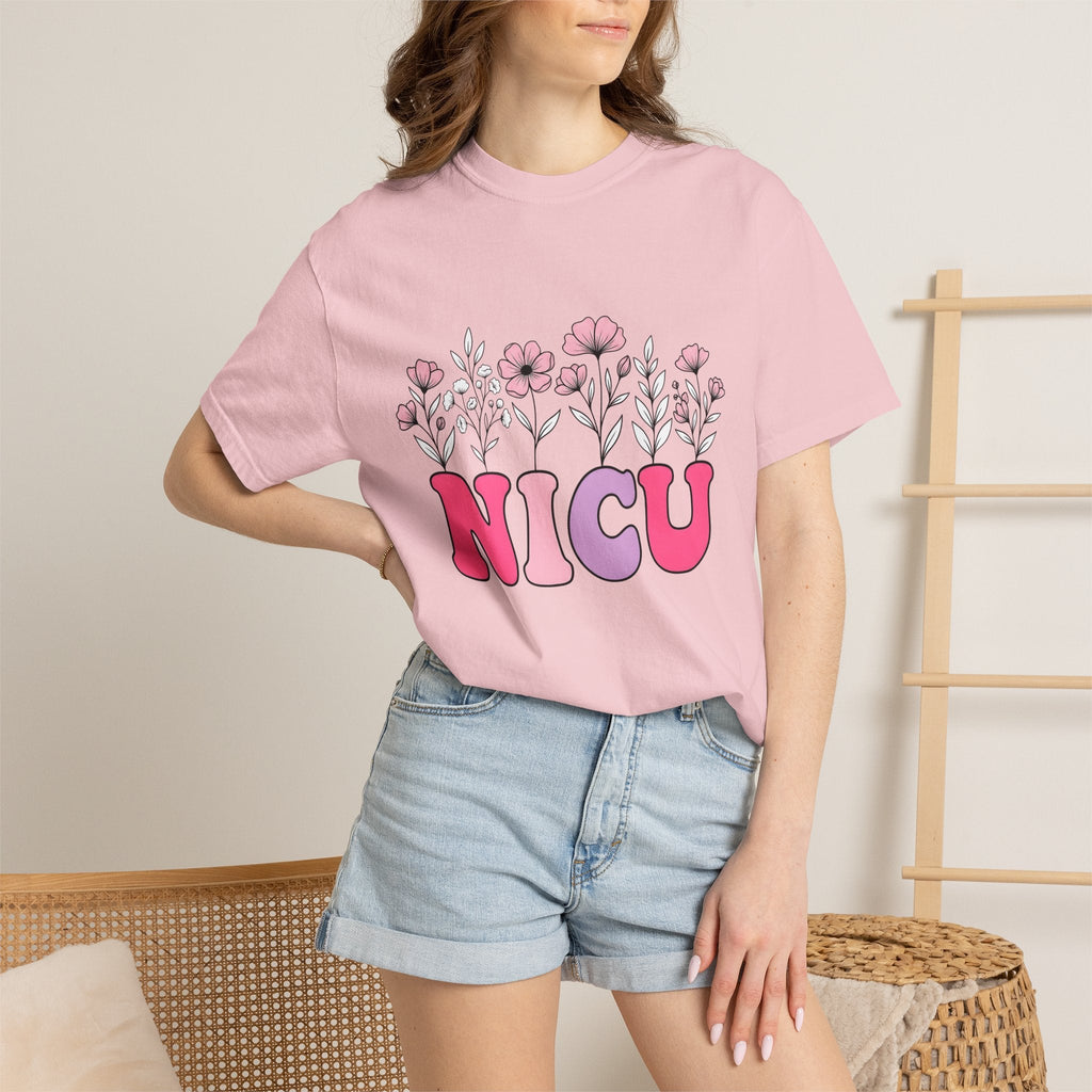 Floral Letters Shirt NICU Nurse Healthcare Gift Women product image 12
