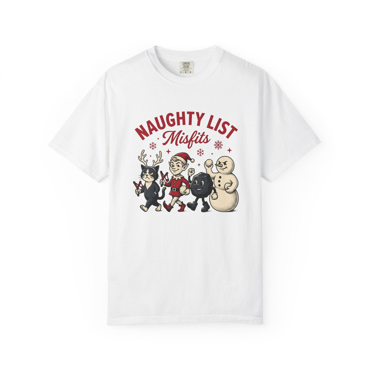 Playful Xmas Characters Shirt Christmas Fun Unisex Gift product image 1