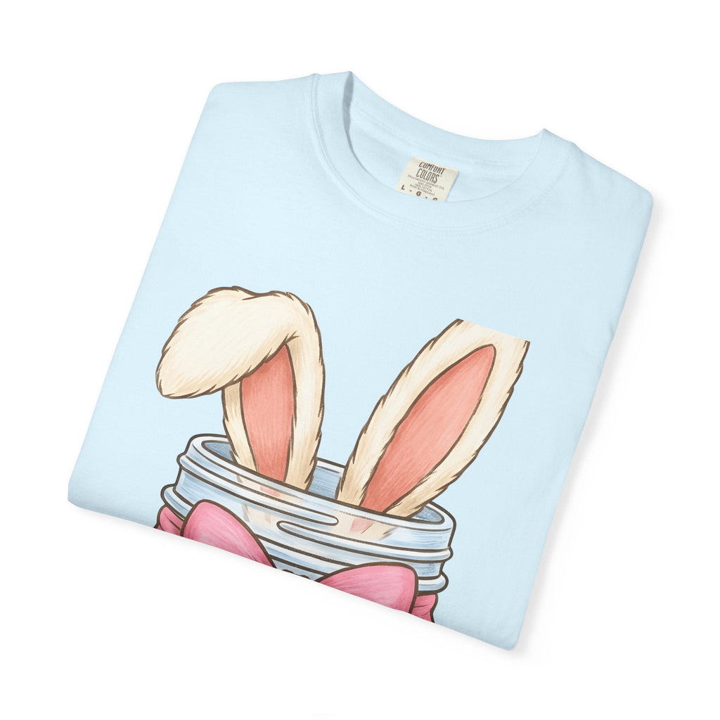 Rabbit Ears Jar Shirt Easter Flowers Unisex Gift Adorable product image 8