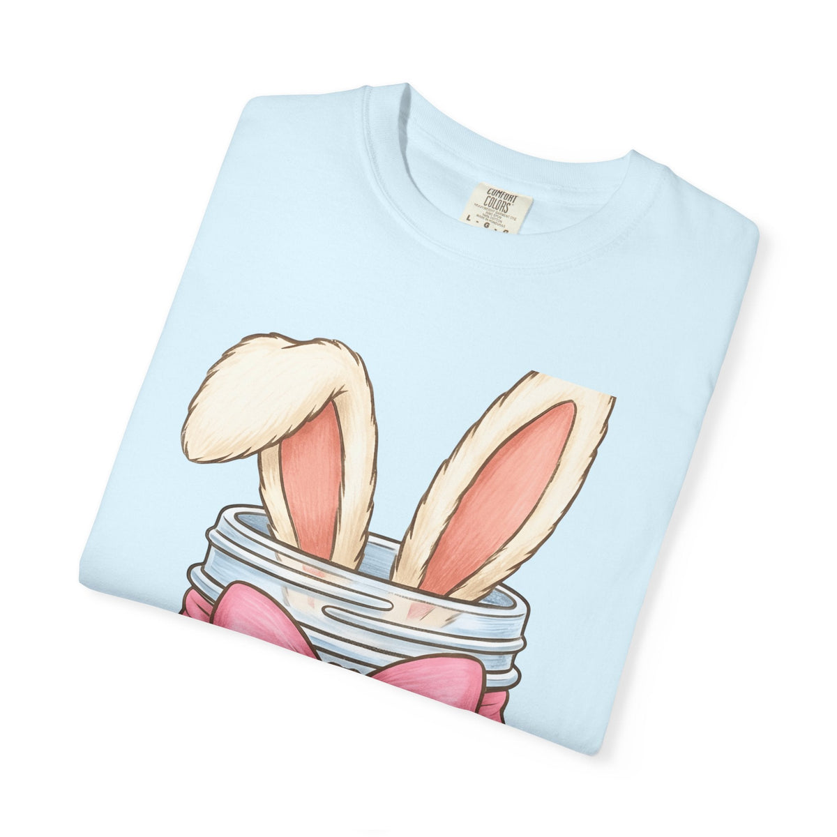 Rabbit Ears Jar Shirt Easter Flowers Unisex Gift Adorable product image 8