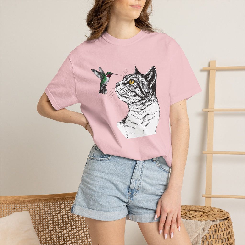 Feline Portrait Shirt Cat Pet Unisex Gift Line Art Tee product image 12