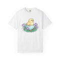 Chick Bird Shirt Easter Creature Gift Women Line Art Tee product image 1