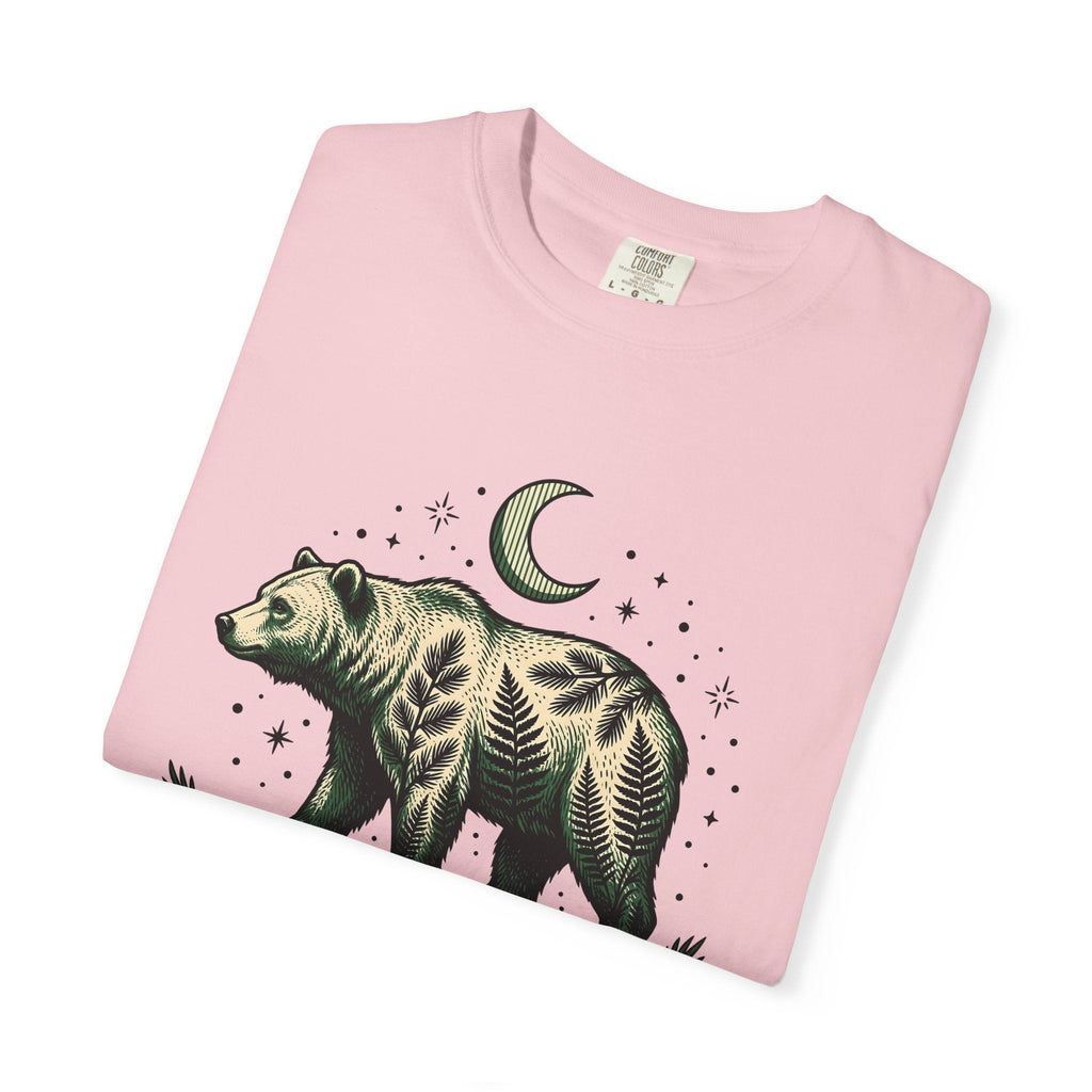 Bear Flower Shirt Animals & Flowers Outdoors Unisex Gift product image 11