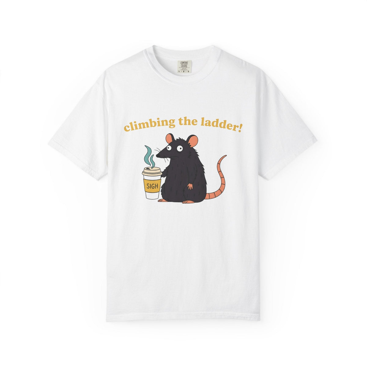 Rodent Coffee Cup Shirt Coffee Wildlife Unisex Gift Animated Tee Mouse Coffee