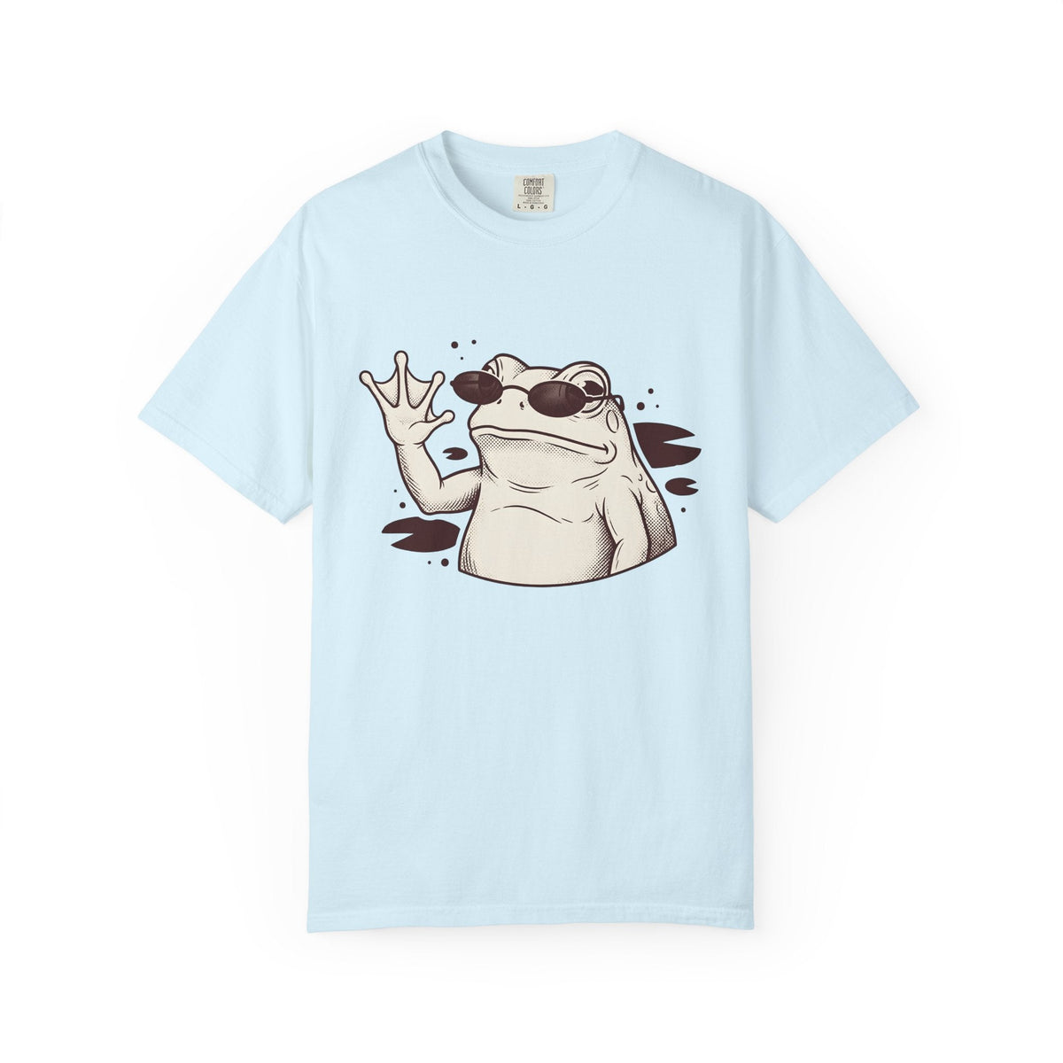 Frog Shades Shirt Cute Pet Unisex Gift Vintage Tee Toad product image 2