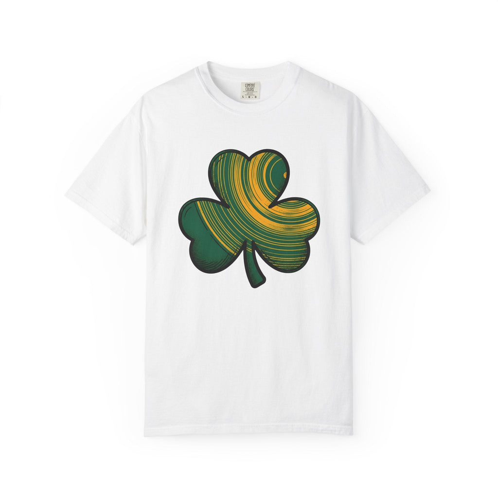 Shamrock Illustration Shirt St Patrick's Day Charm Unisex product image 1