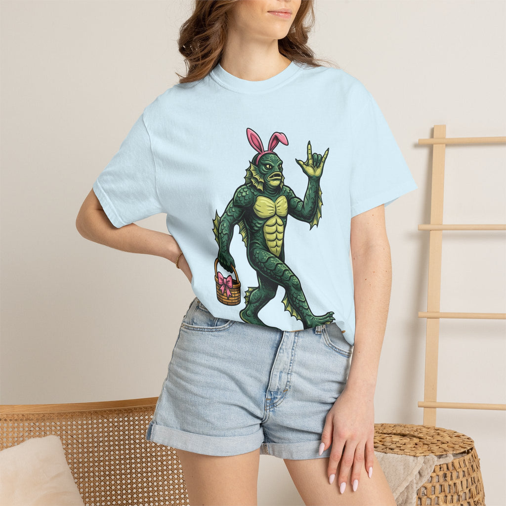 Odd Bunny Shirt Easter Fright Unisex Gift Caricature Tee product image 9