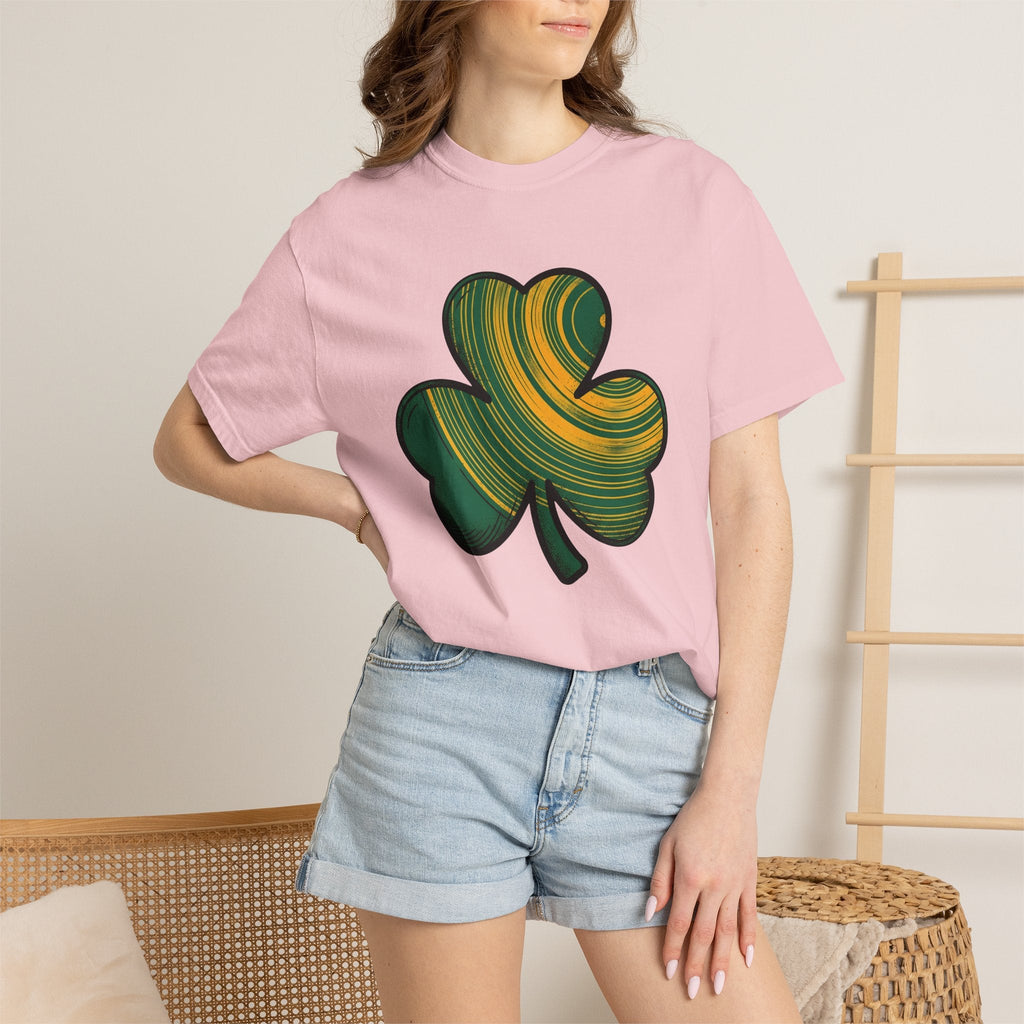 Shamrock Illustration Shirt St Patrick's Day Charm Unisex product image 12