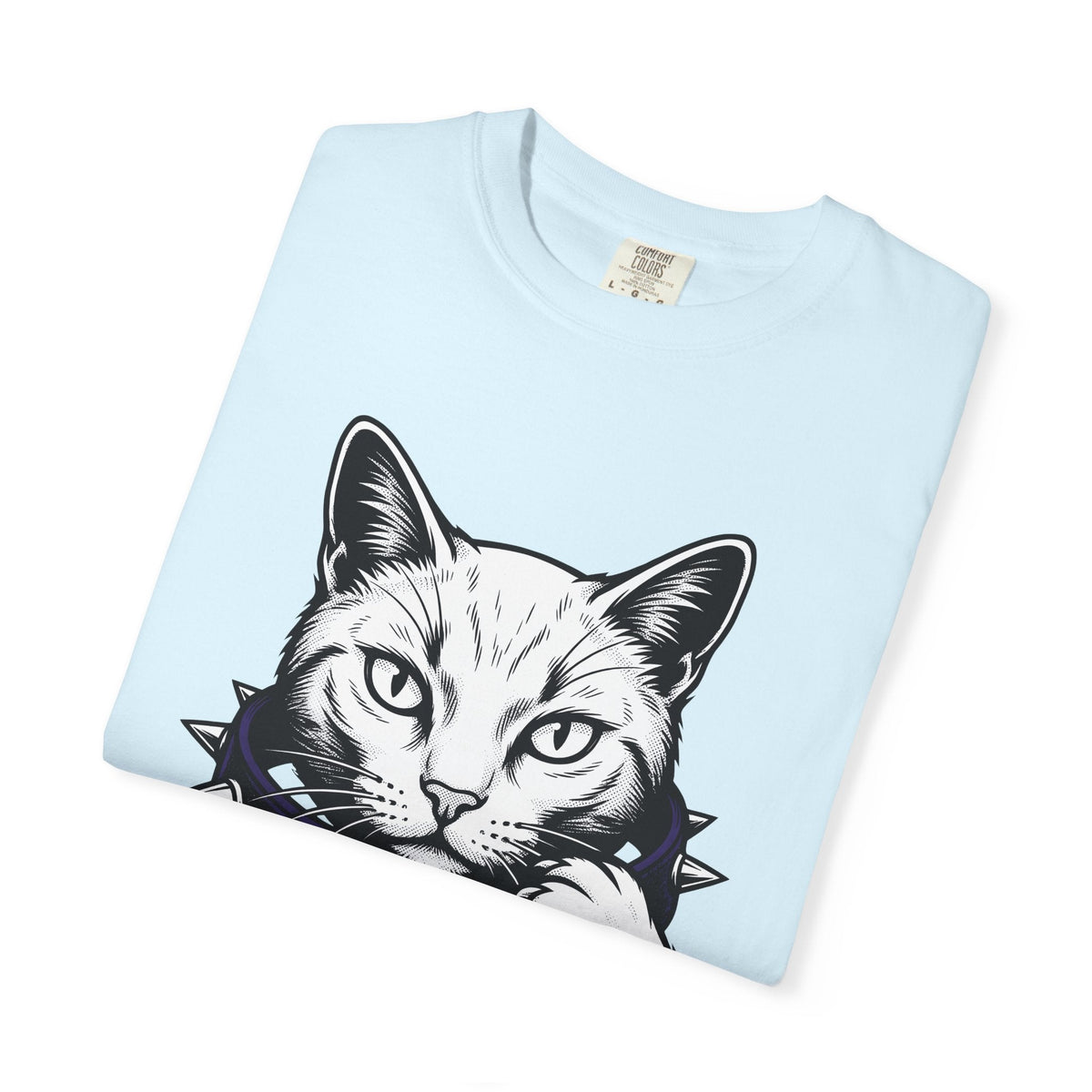 Cat Face Shirt Alternative Gift Women Ink Tee Kitty T-Shirt product image 8
