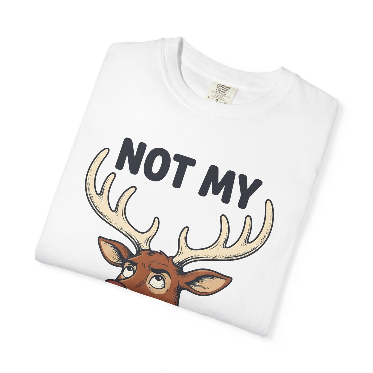 Stag Art Shirt Christmas Nature Unisex Gift Animated Tee product image 5
