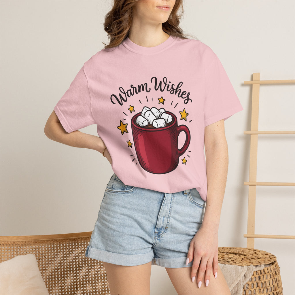 Chocolate Drink Mug Shirt Christmas Frost Unisex Gift Doodle Tee Cocoa T-Shirt