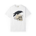 Raven Skull Shirt Halloween Gothic Unisex Gift Tee Crow product image 1