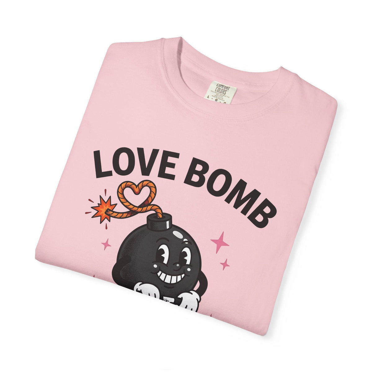 Cartoon Bomb Icon Shirt St. Valentine's Day Duos Unisex product image 11