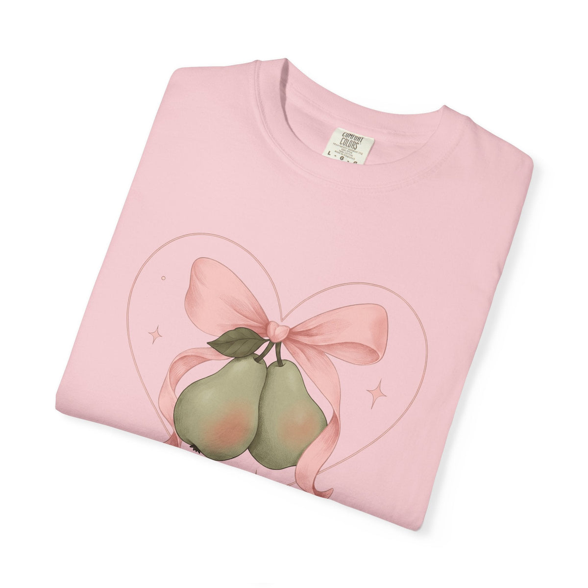 Pear Bow Shirt Cute Fruit Unisex Gift Kawaii Tee T-Shirt product image 11