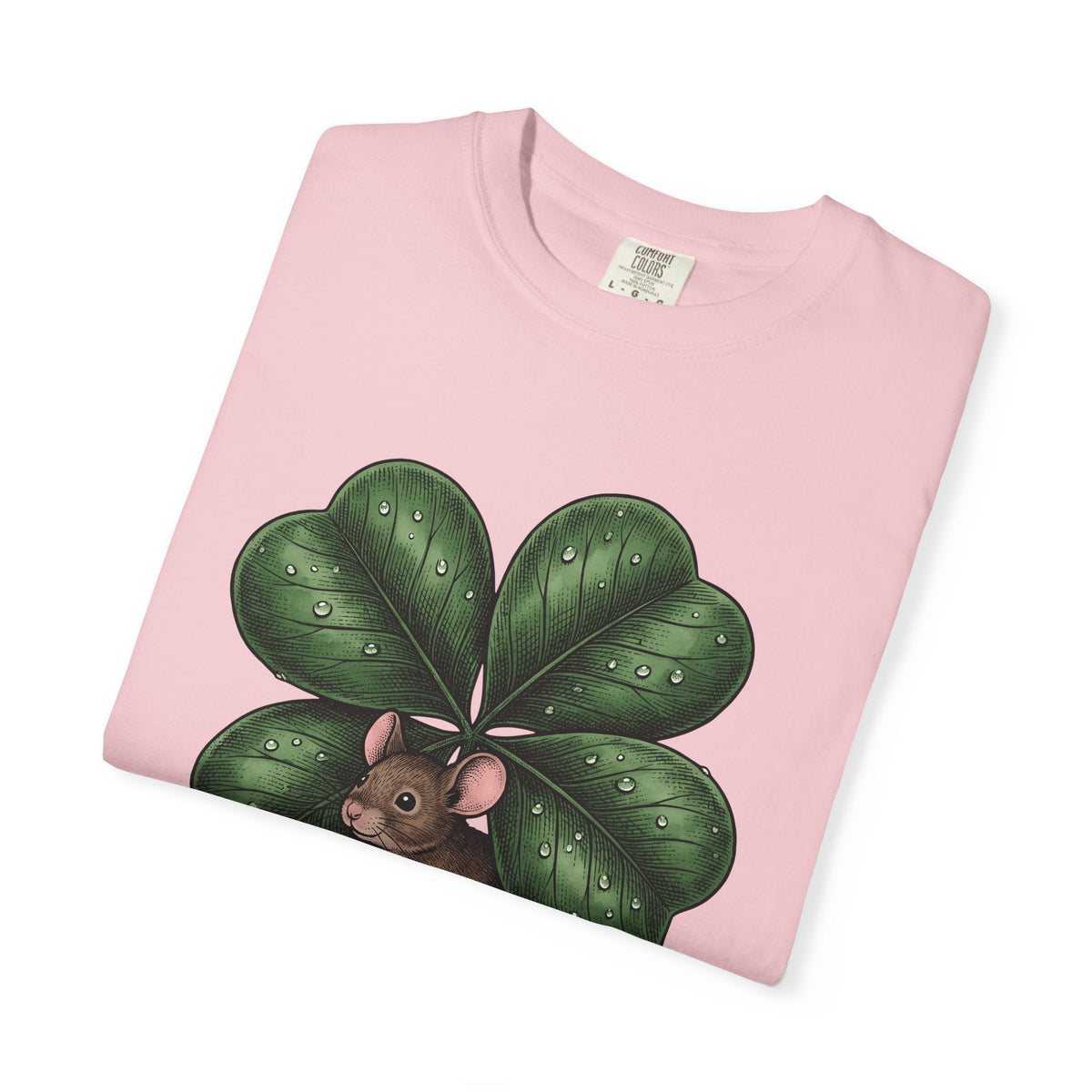 Mouse Four Leaf Shirt St Patrick's Day Wildlife Unisex Gift product image 11