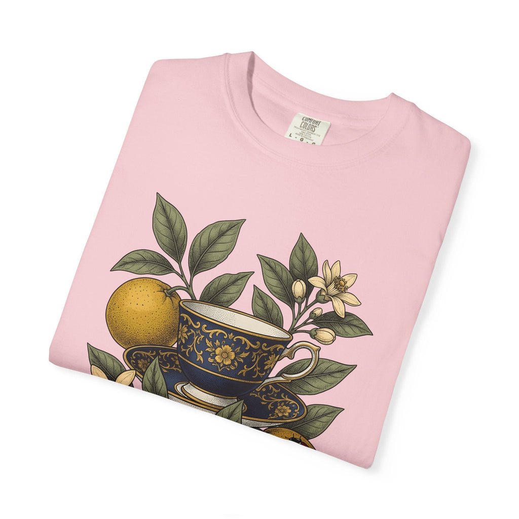 Tea Mug Flowers Shirt Coffee Plant Unisex Gift Retro Tee Mug T-Shirt Coffee Fan