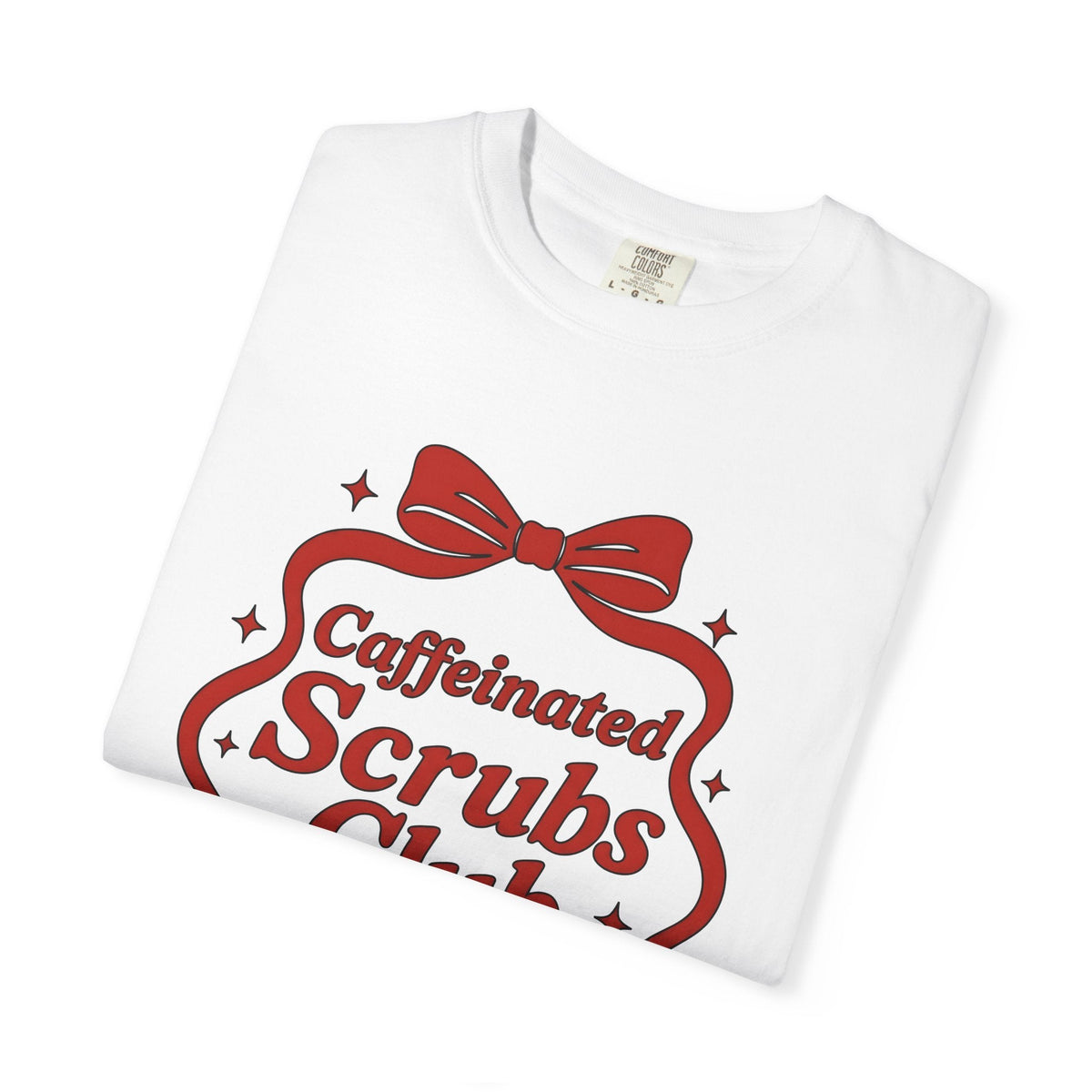 Bow Graphic Shirt Nurses Coffee Unisex Gift Bold Tee product image 5
