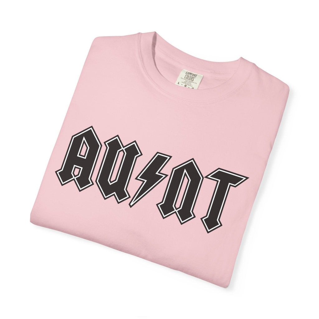 Bold Script Shirt Aunt Audio Gift Women Metal Tee product image 11
