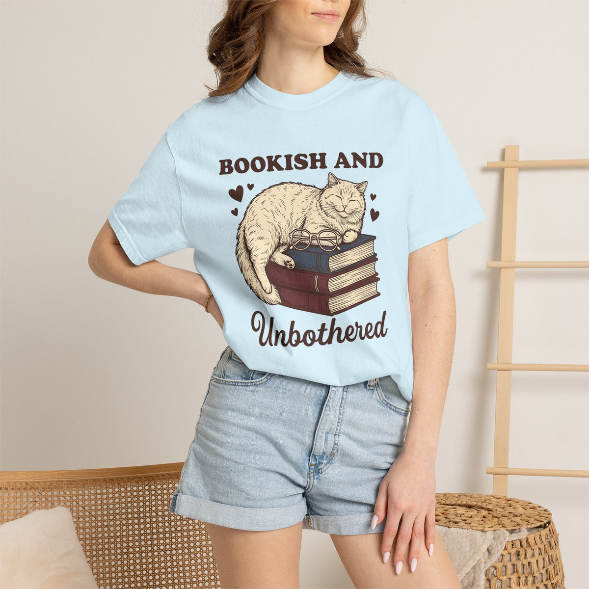 Kitten Novels Shirt Cat Reader Gift Women Retro Tee Novel product image 9