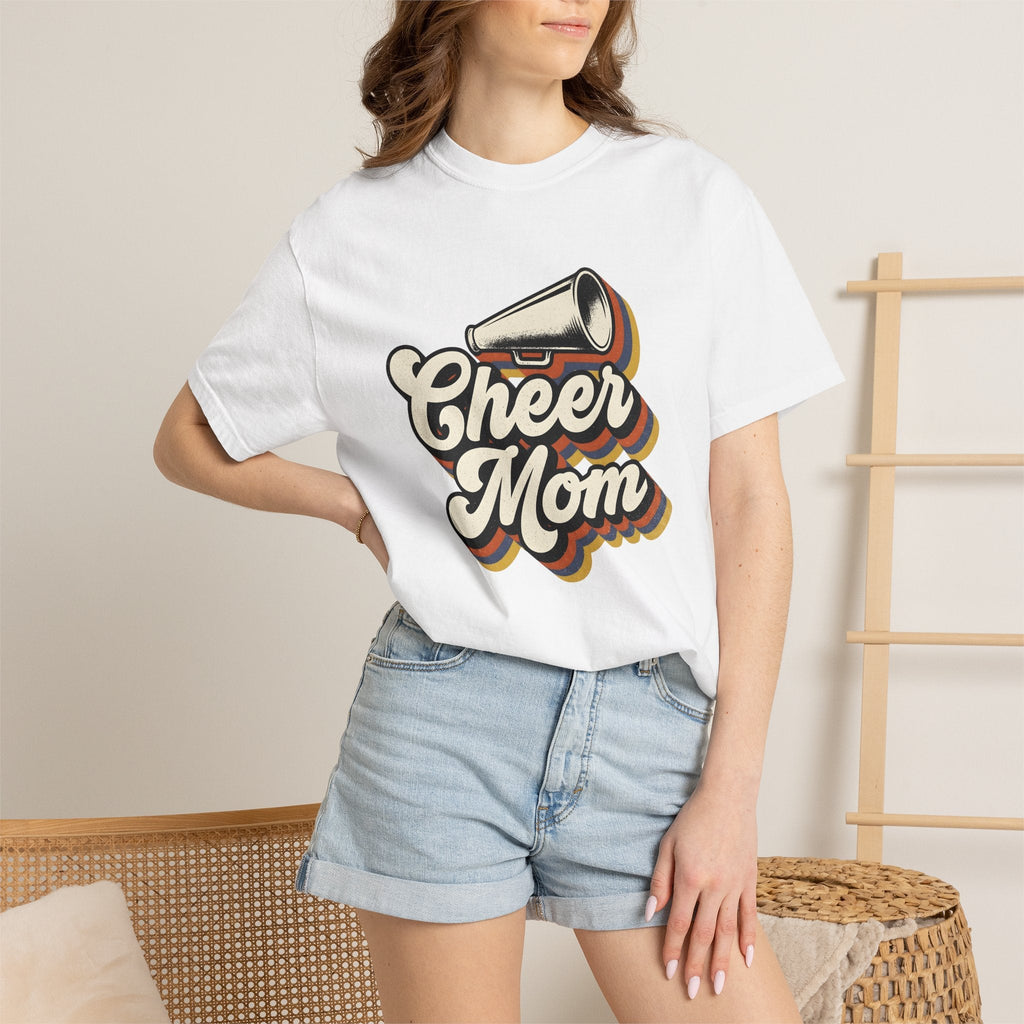 Megaphone Graphic Shirt Cheer Mom Sports Gift Women Retro product image 6